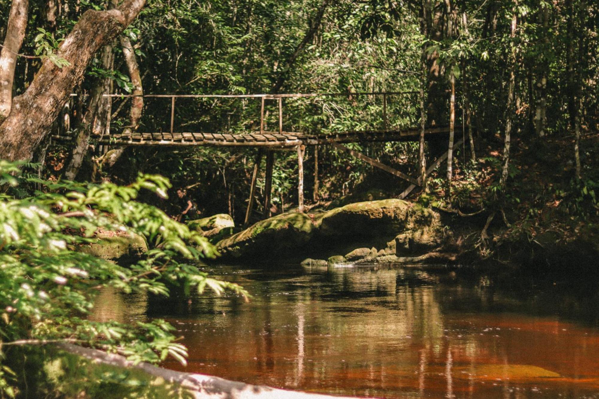 Refugio Mari Mari Lodge Presidente Figueiredo Bagian luar foto